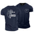 Men's We love because he first loved us Cotton T-Shirt
